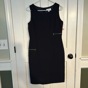 NWT Calvin Klein navy blue dress size 10
